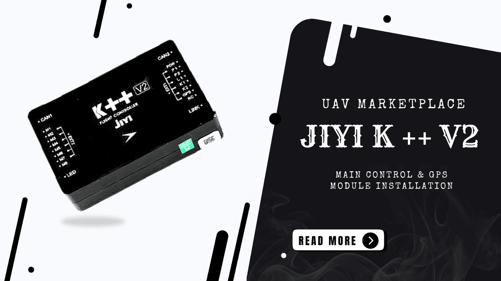 JIYI K ++ V2 Main Control & GPS Module Installation